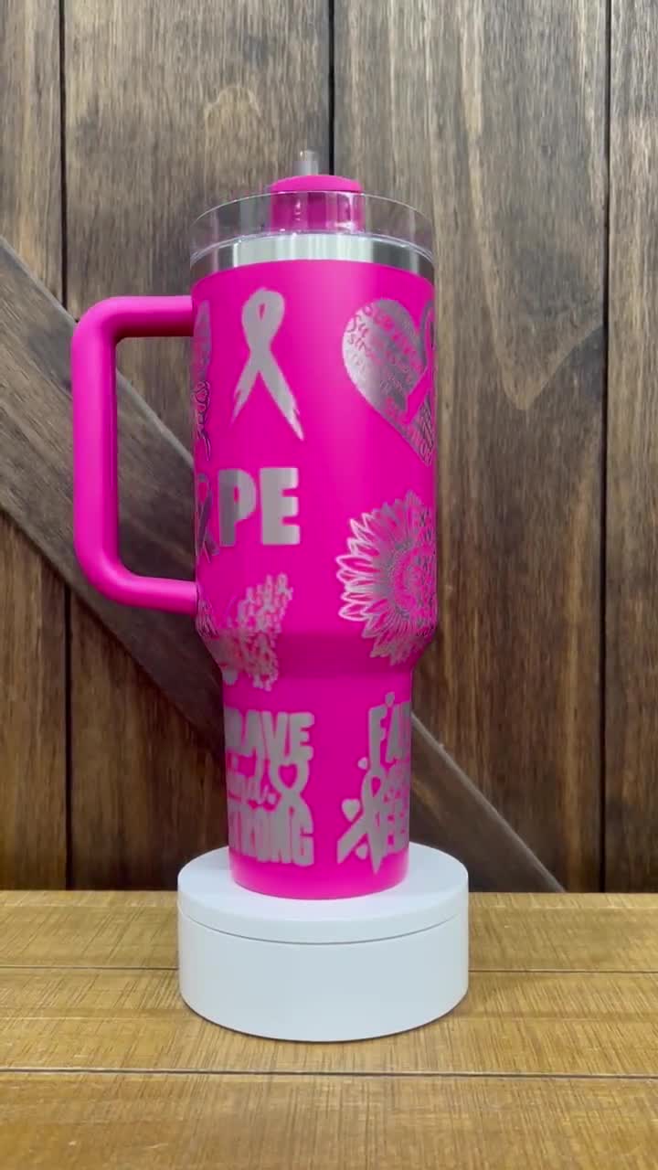Viral Stanley Cup Dupe? We've got something better! Introducing our  limited-edition commemorative cup, designed to support Breast Cancer…