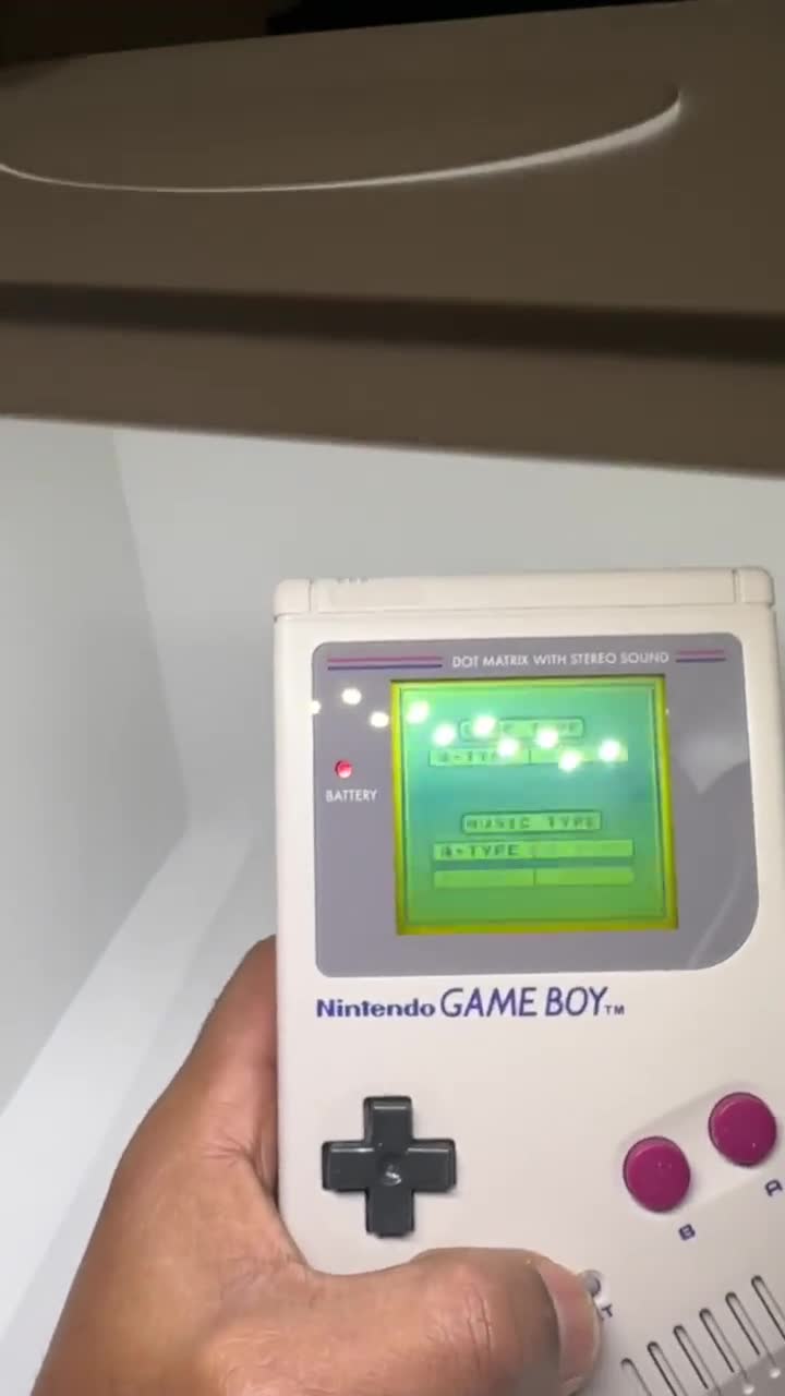 Authentic Nintendo Game Boy Original DMG-01 Tested Working 