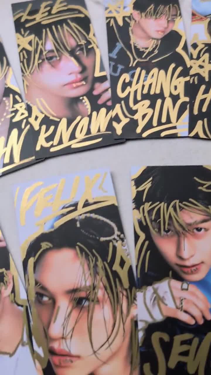 KARMA Stray Kids Ticket CEREMONY Bookmark Album Inclusion Custom