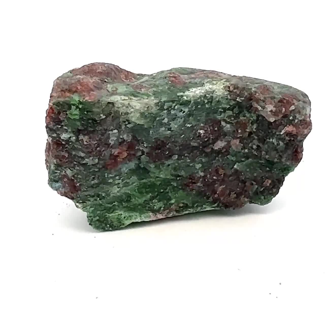 Pyrope Garnet W/ Chrome Diopside From Aheim, Norway: SMC
