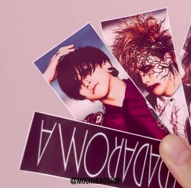 DADAROMA チェキ 朋 Set of 5 DADAROMA Visual Kei, J-rock, V-kei Band Glossy and
