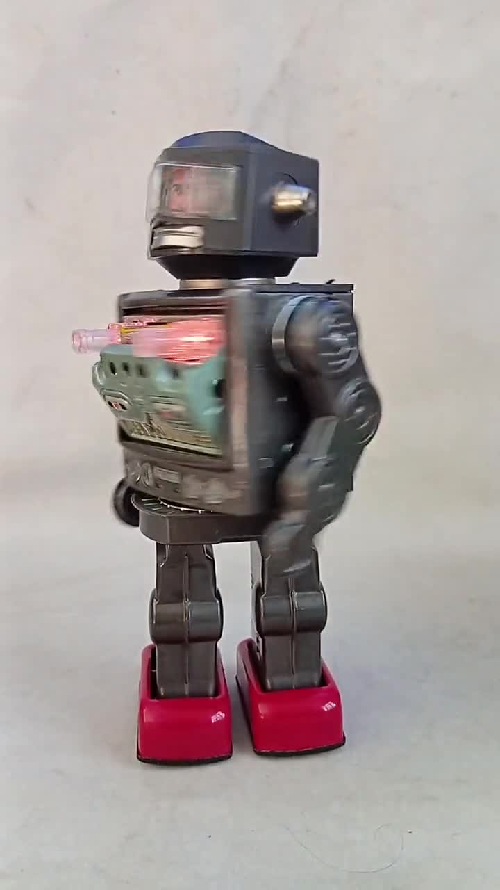 1960's Swivel-o-matic Astronaut Horikawa Robot Battery Operated