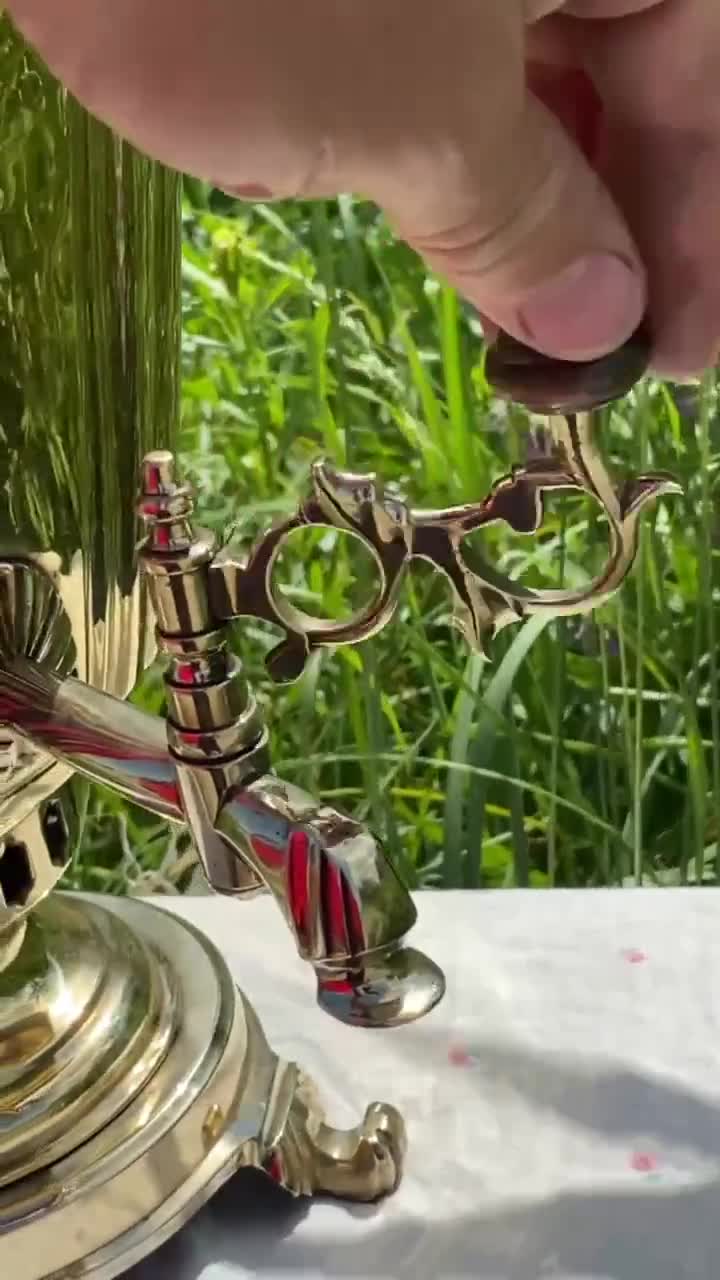 アンティーク バタショフ サモワール ソビエト製ティーポット