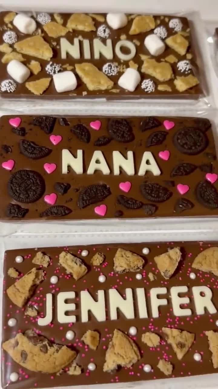 Personalized Name Chocolate