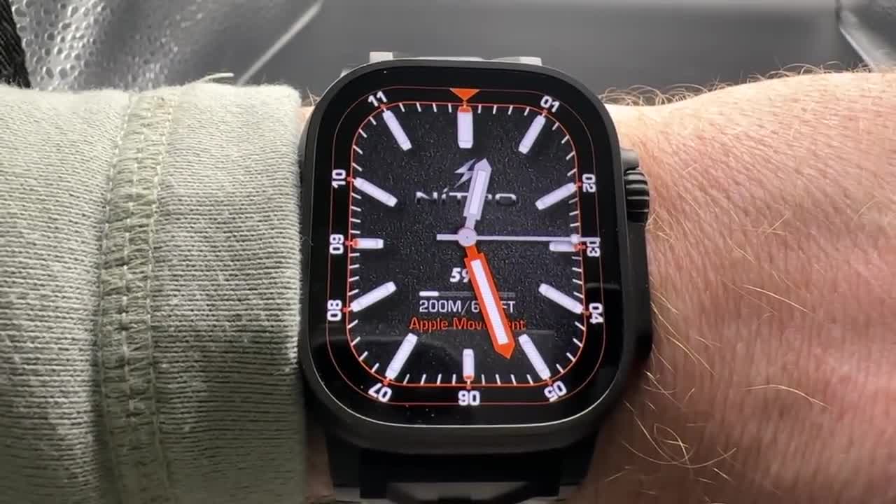 Nitro 007 | Apple Watch Face - Etsy