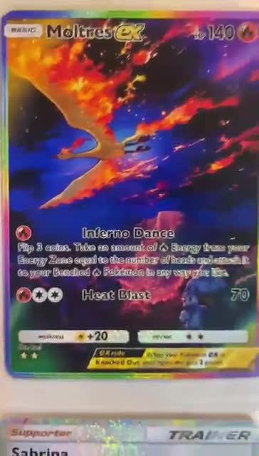 Moltres Card Fan Art - Etsy