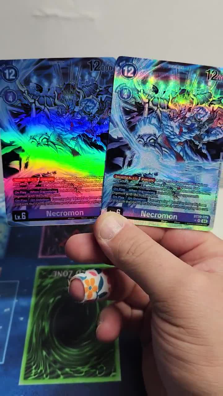 Necromon Alt Art Bt20-079 Digimon Proxy - Etsy