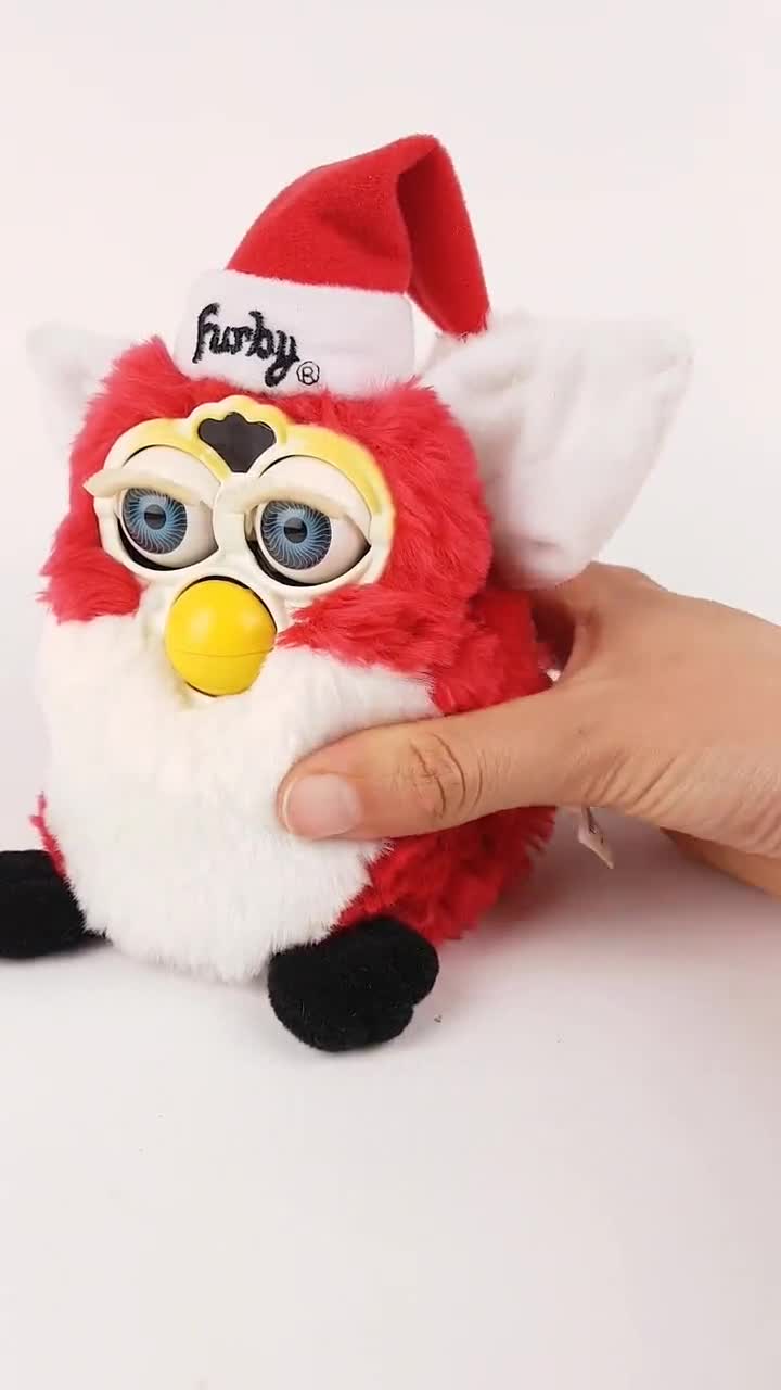 Japanese Furby Santa Claus With Box Very RARE 1999 Special