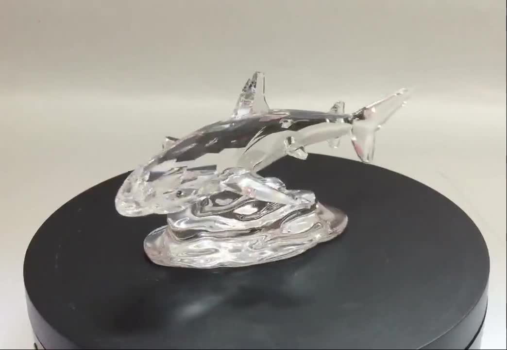 BOXED Swarovski Crystal BABY SHARK #269236 - Etsy