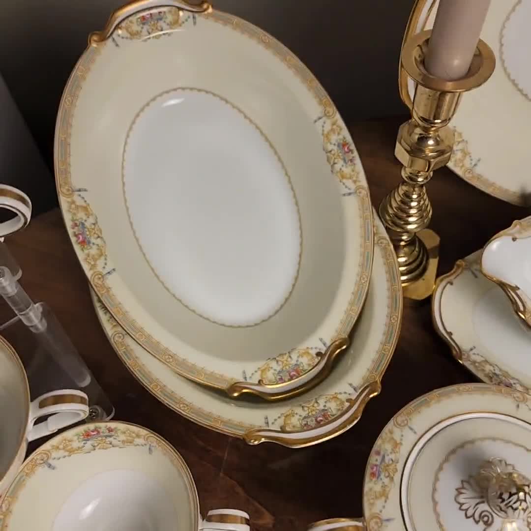 Antique Noritake Brand Sonora Style Circa 1933 Art Deco Style
