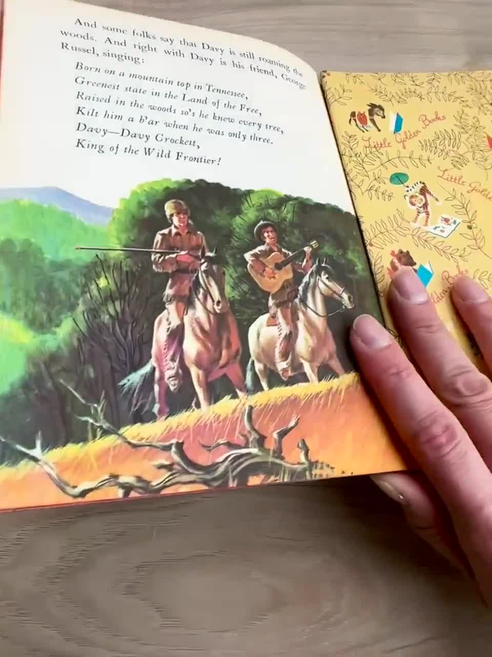 洋書 Il figlio di Davy Crockett Davy Crockett | Book by Stephen Krensky, Debra Bandelin, Bob