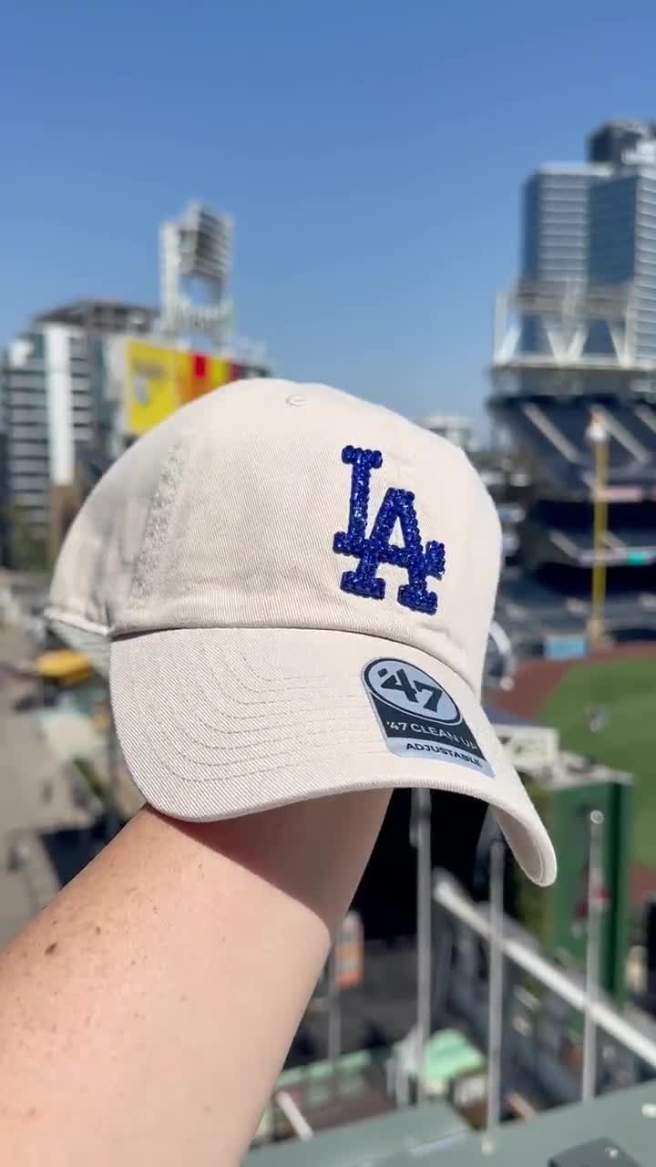 Royal Blue LA Los Angeles Diamond Hat | Player Signature