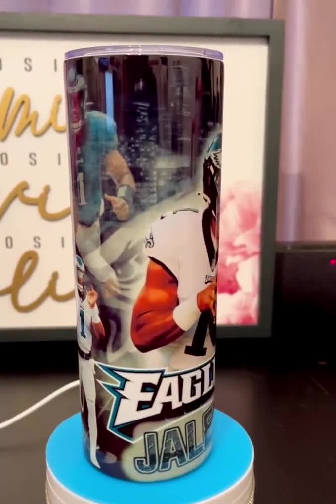 Jalen Hurts Philadelphia Eagles 20oz Tumbler Double 