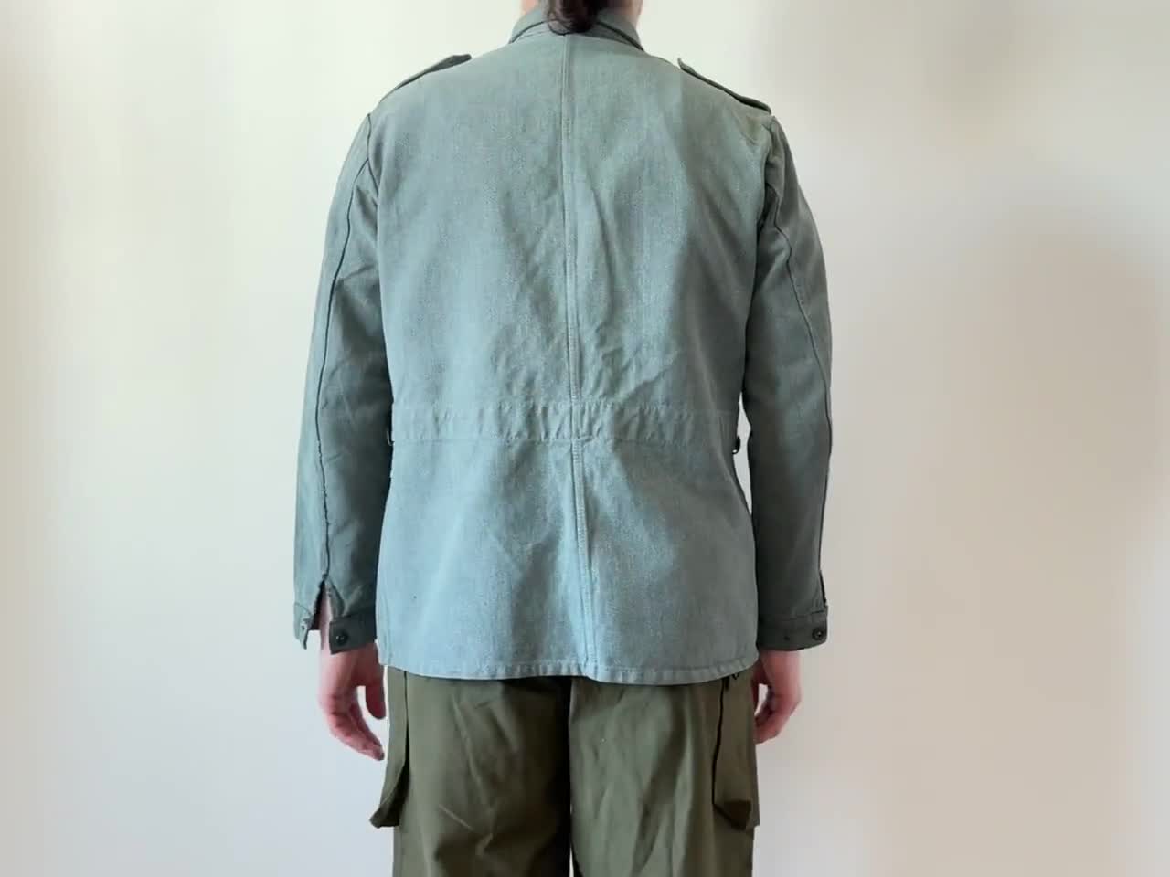 Circa 60s 70s Vintage Swiss Army Prison Salt Pepper Worn