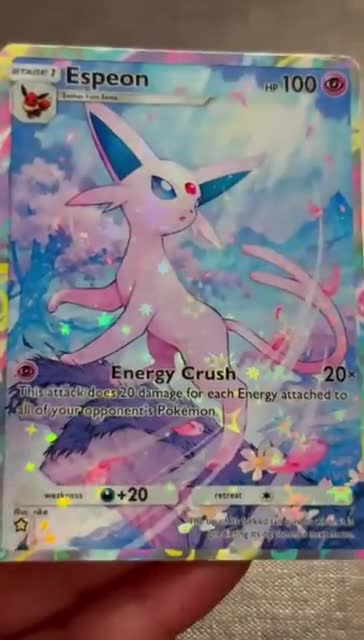 エーフィ EX TCG GX EX VMAX V カード オリカ ホログラフィック