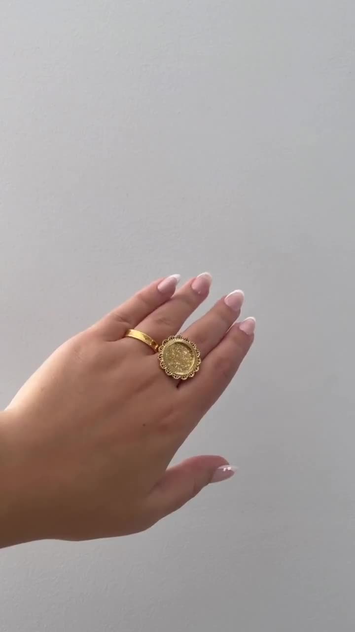 Lira Coin Ring