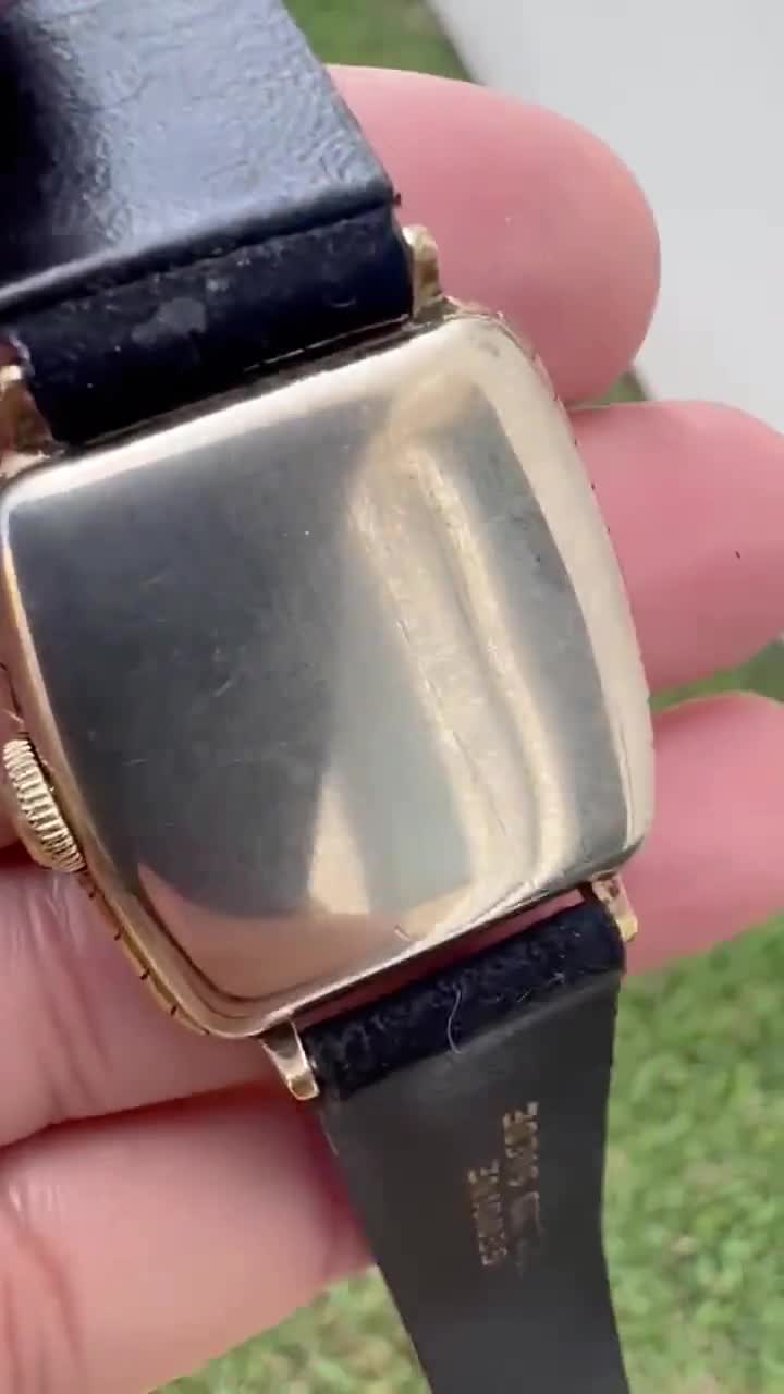 Ultra Rare Antique Ca.1929 Elgin Art Deco Style Gents Dress