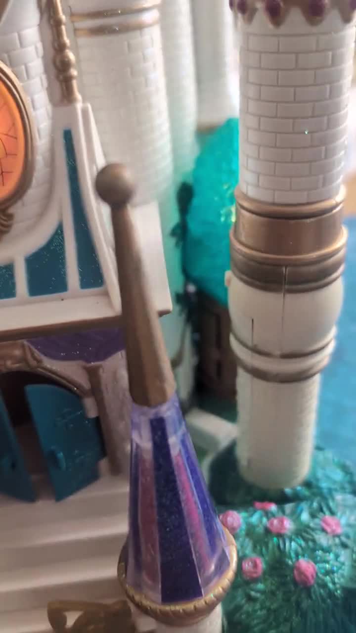 Disney Store Vintage Beauty and the Beast Castle, Polly Pocket