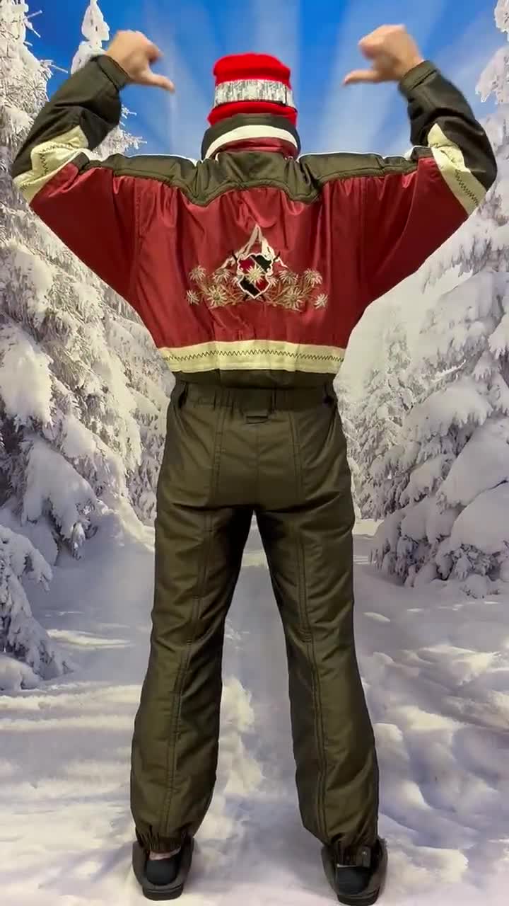 Vintage Ski Suit Descente Skisuit Ski Onesie Ski Jumpsuit - Etsy