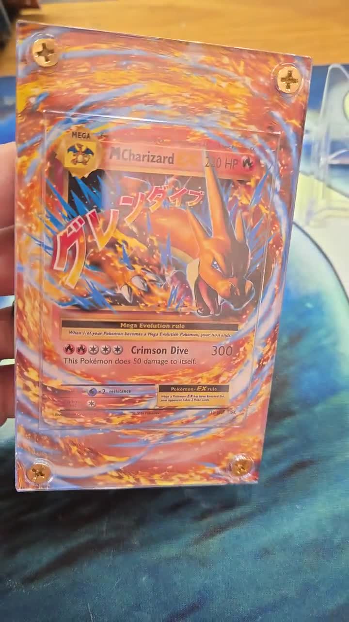 pokemon card mega charizard ex xy evolutions 13 108 Graded: M #13 (2016) Holo PSA 8 style setup or your main portfolio Mega Charizard EX XY Evolutions