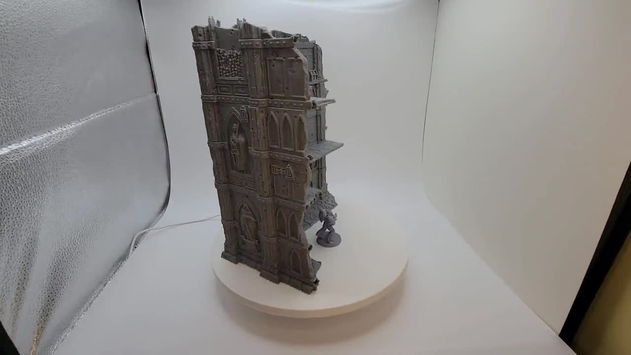 Hobby Tutorial: Quick and Easy Painting of the Gothic Ruins ITC Terrain Set  