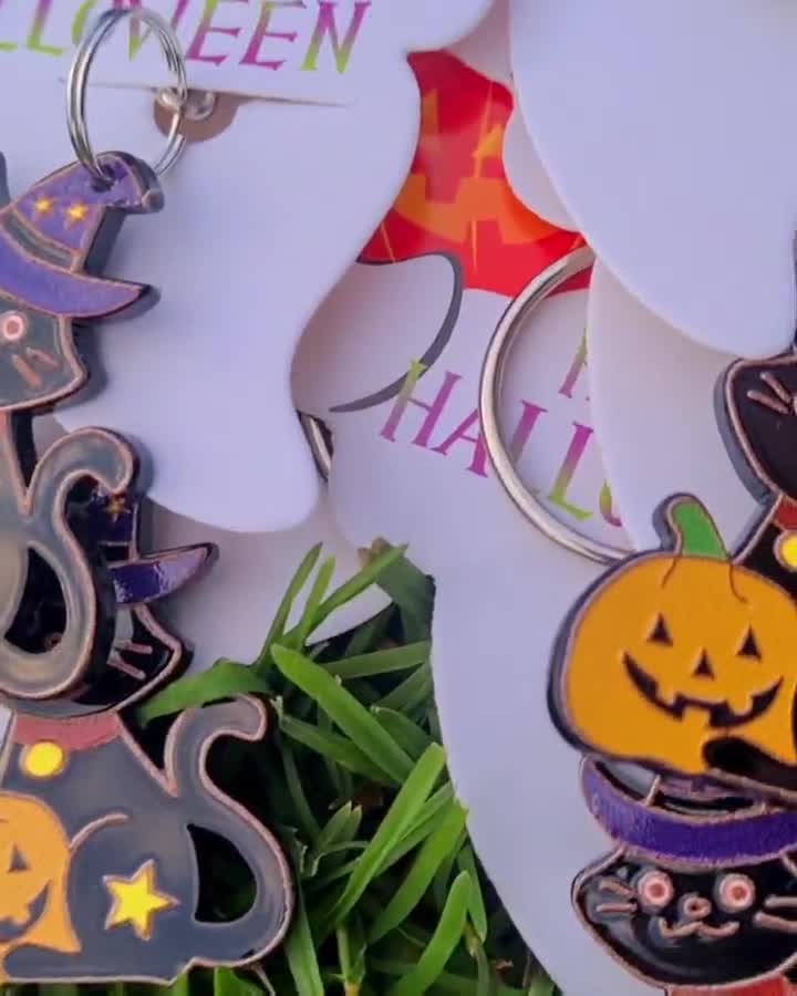 RAIDIN Halloween Schlüsselanhänger - Schwarze Kat Produktbild-Vorschau 9
