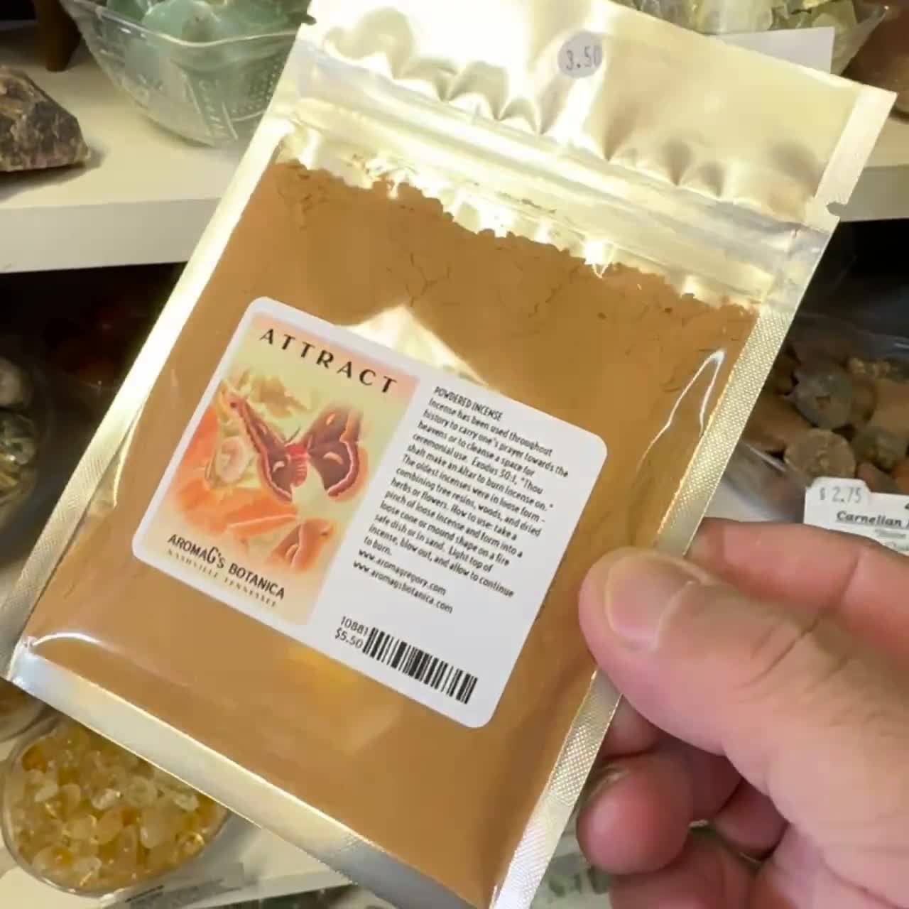 Powdered Incense - Attract Scent - Pagan - Hoodoo - Witchcraft - Etsy