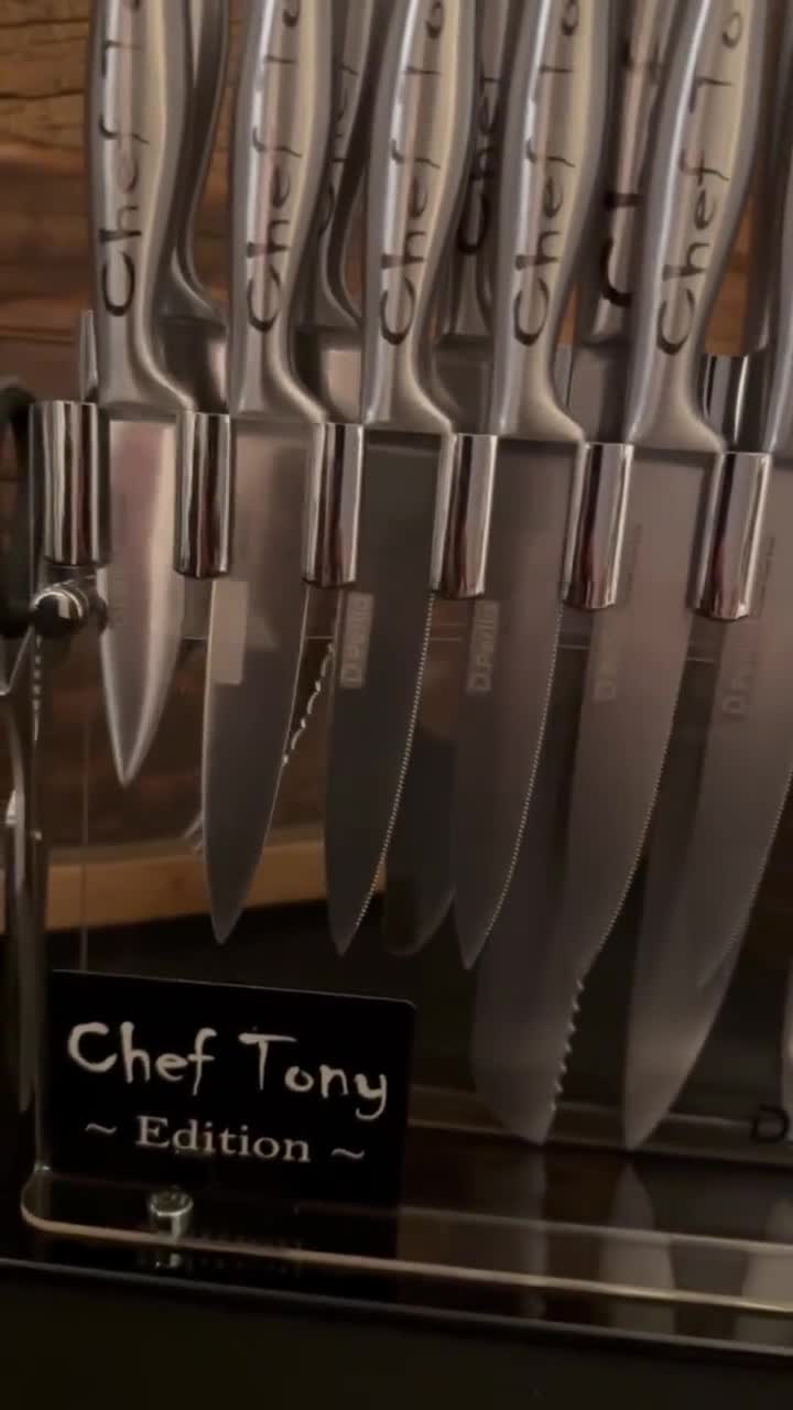 Chef's 17 Piece Knife Set custom Made to Order 