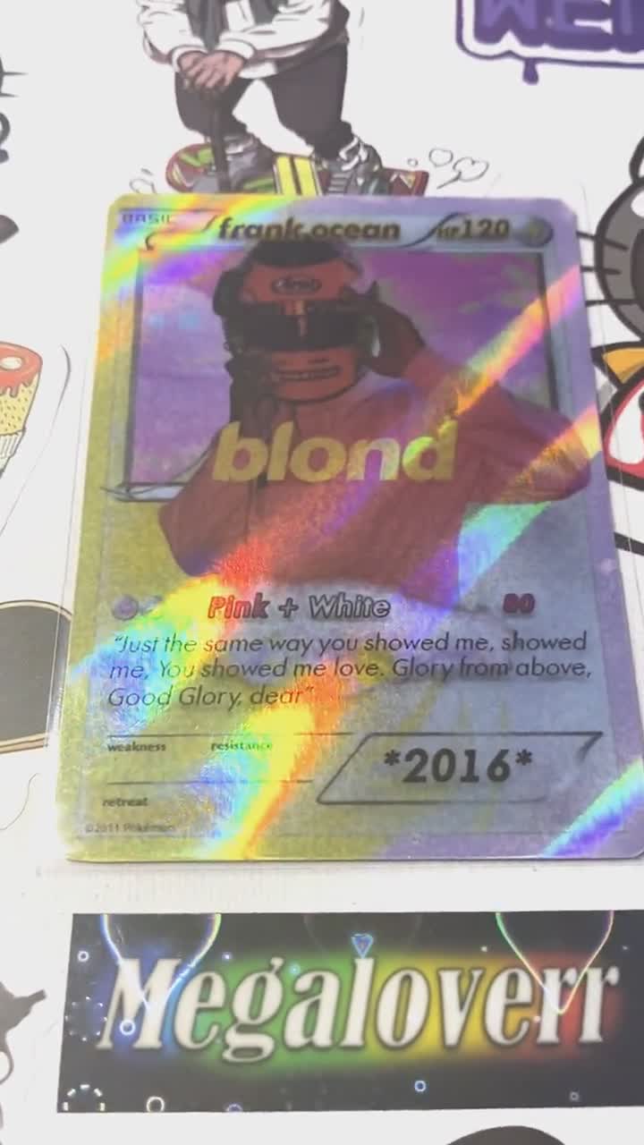 Frank Ocean Fanmade | Pokmon Trading Card
