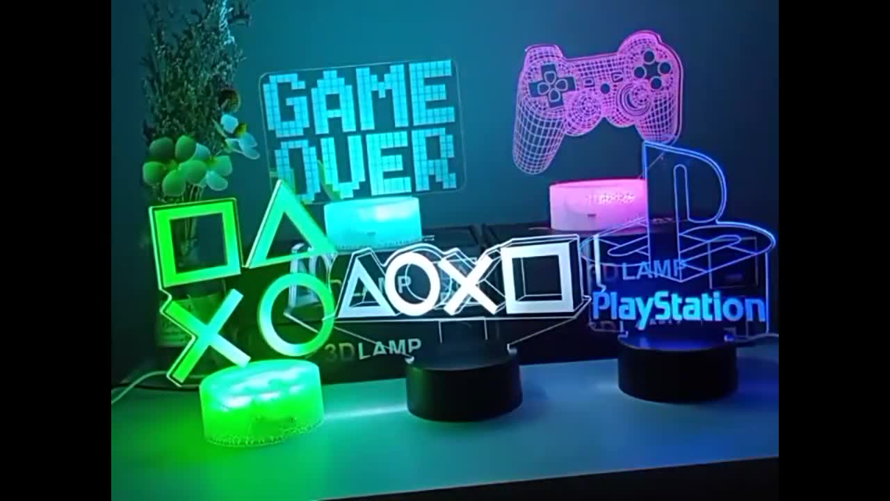Game Over Gaming Room Light – Traksyde