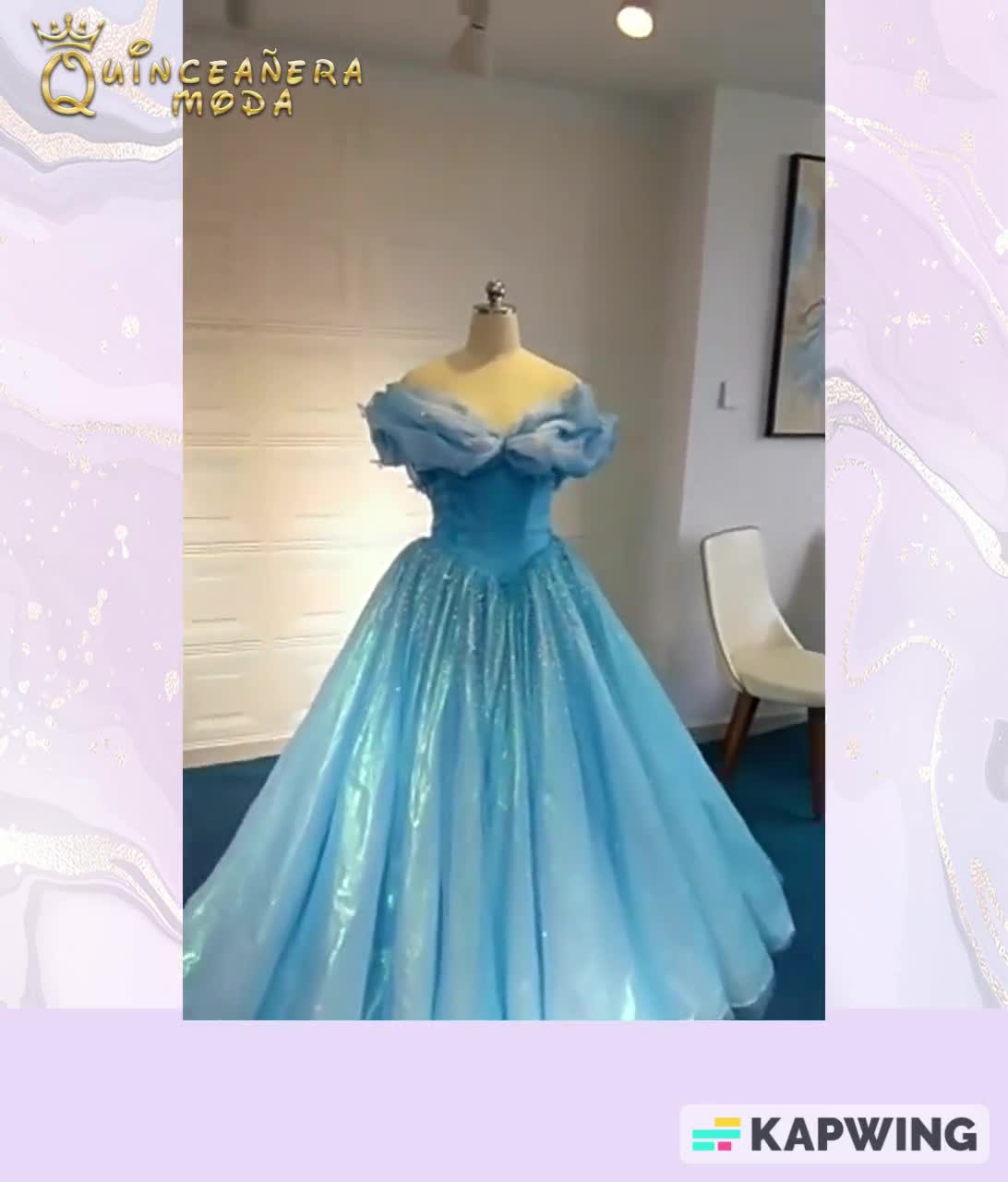 15+ Cinderella Quince Dress