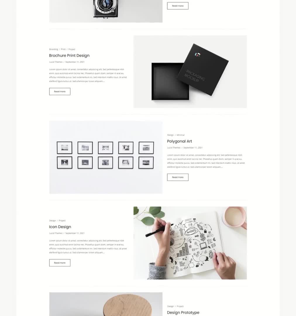 Finesse - Tema de WordPress para blogs y portafolios video poster
