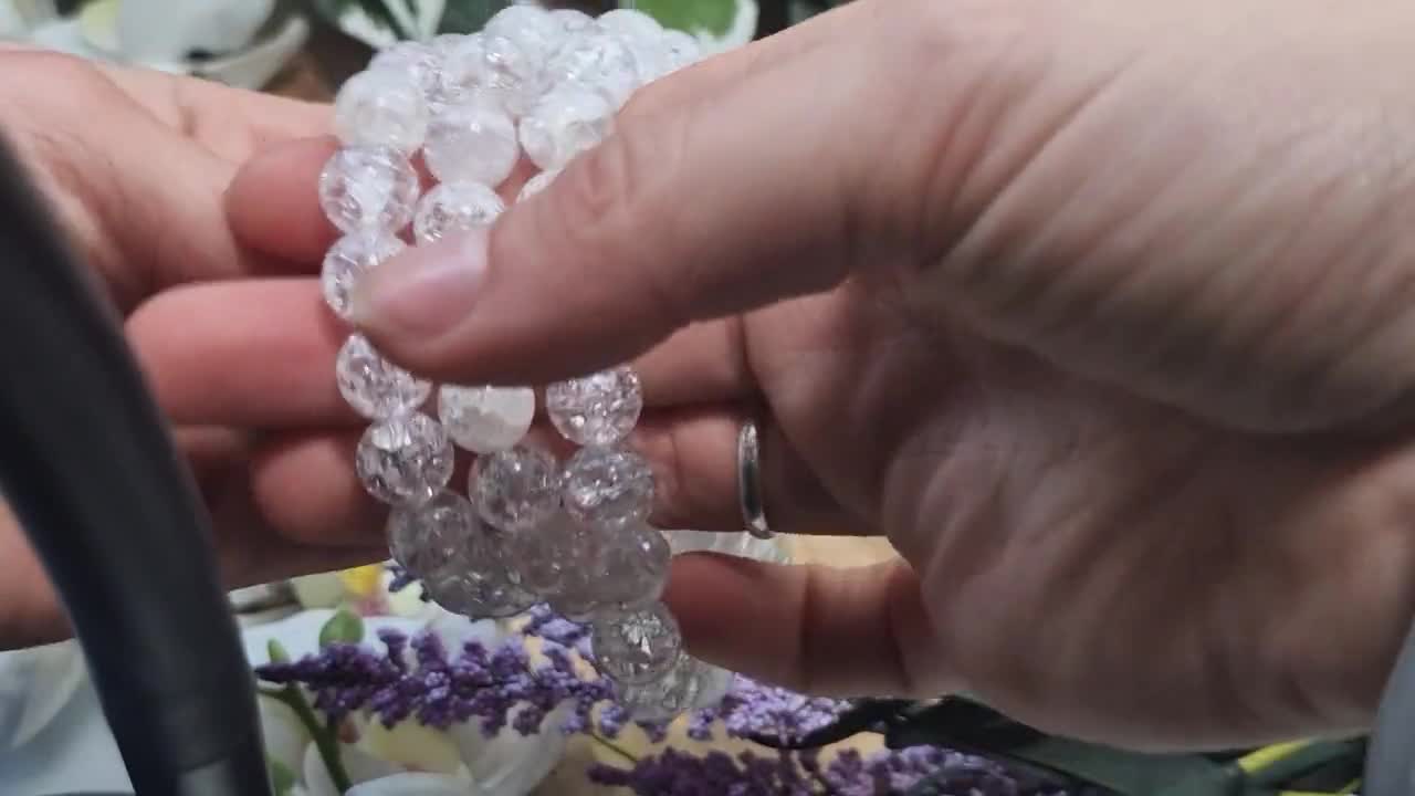 Bracciale Da Donna Elasticizzato In Pietre Preziose