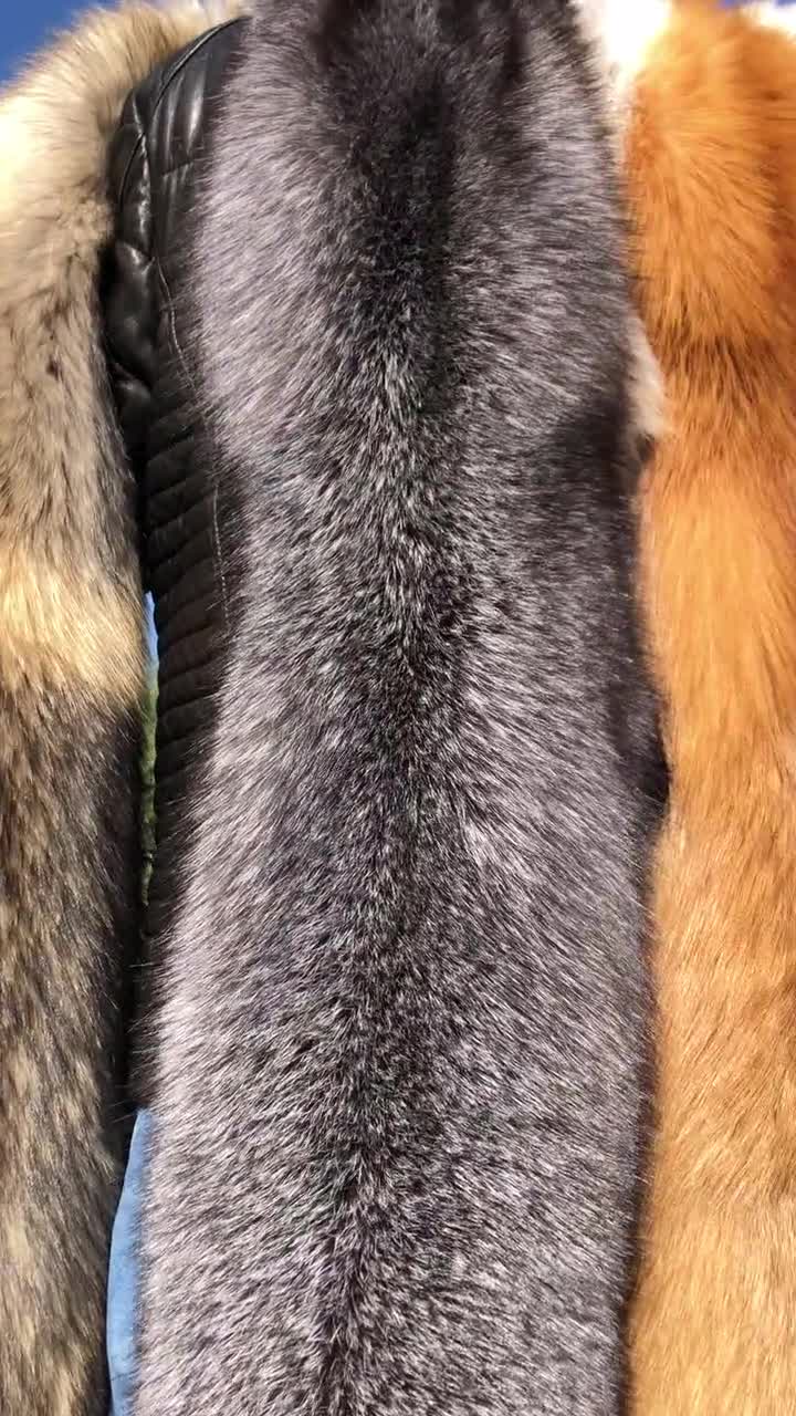 狐の皮？狼の皮？高級毛皮