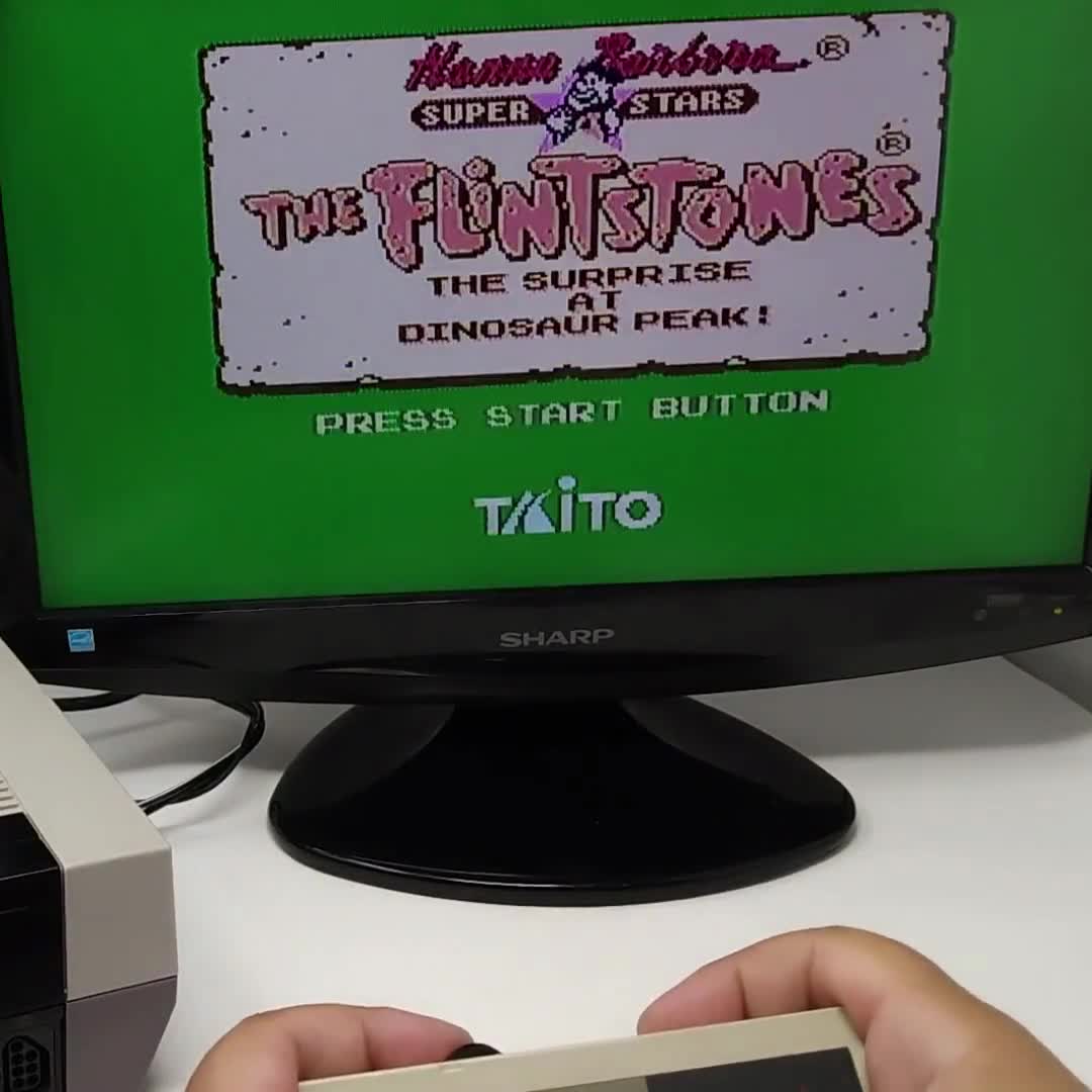 Flintstones Surprise At Dinosaur Peak Nintendo NES Cartridge Only