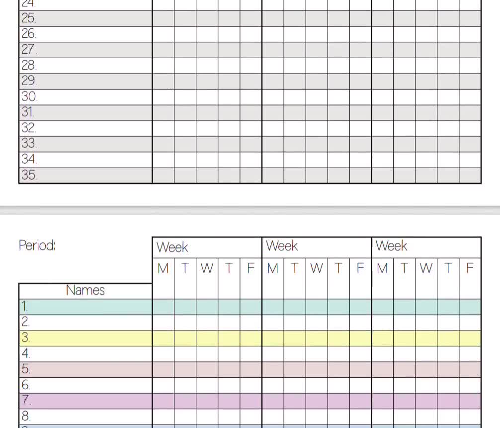 Employee Attendance Tracker Excel Templates (2024)