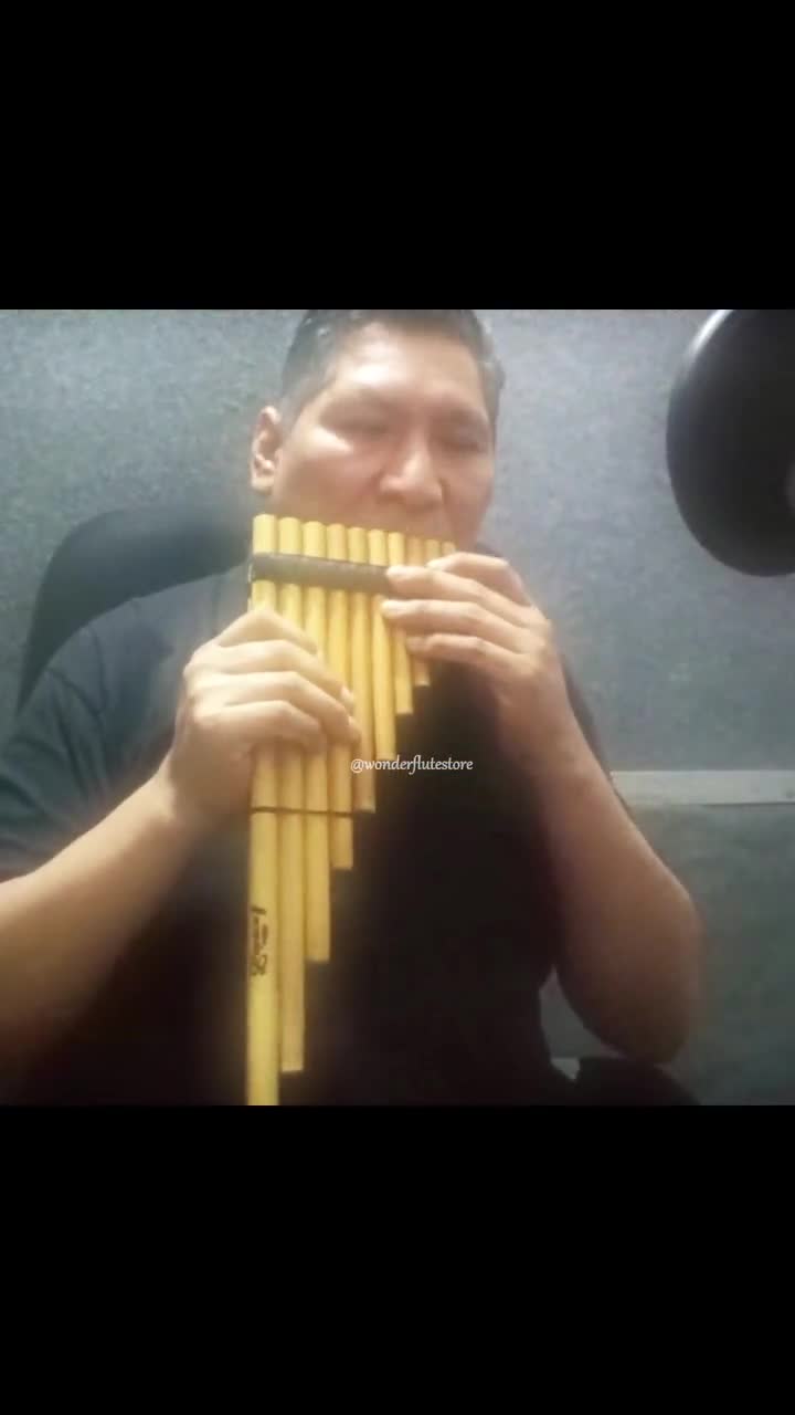 Zampoña Flute Marimacha Professional Panpipe Key in E Minor - Etsy