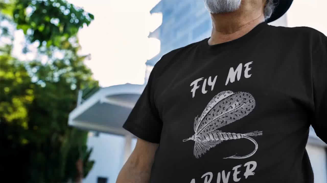 Fly Me A River Fly Fishing / Angler T-shirt 