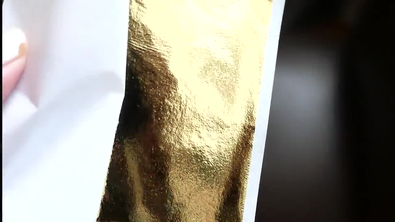 Gold metallic uv transfer foil, For resin art material at Rs 66/sheet in  Surat