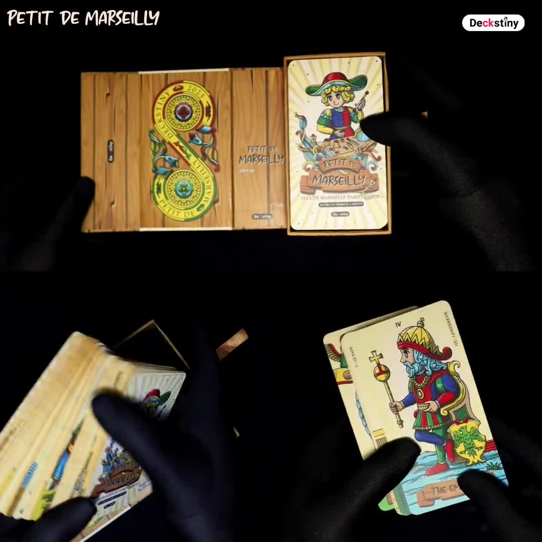 Petit De Marseilly - Marseille Tarot - Etsy