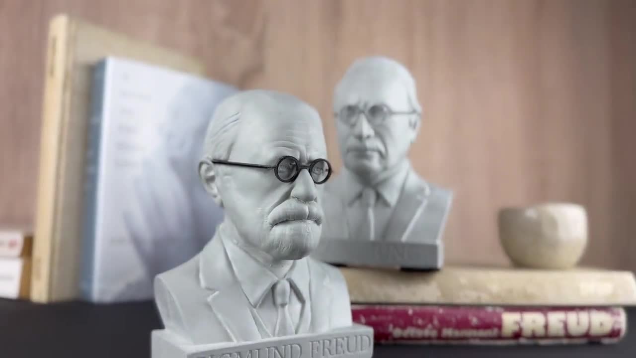 JUNG + FREUD Heavy Premium Busts | Psychoanalysis OGs Epic Deal video poster