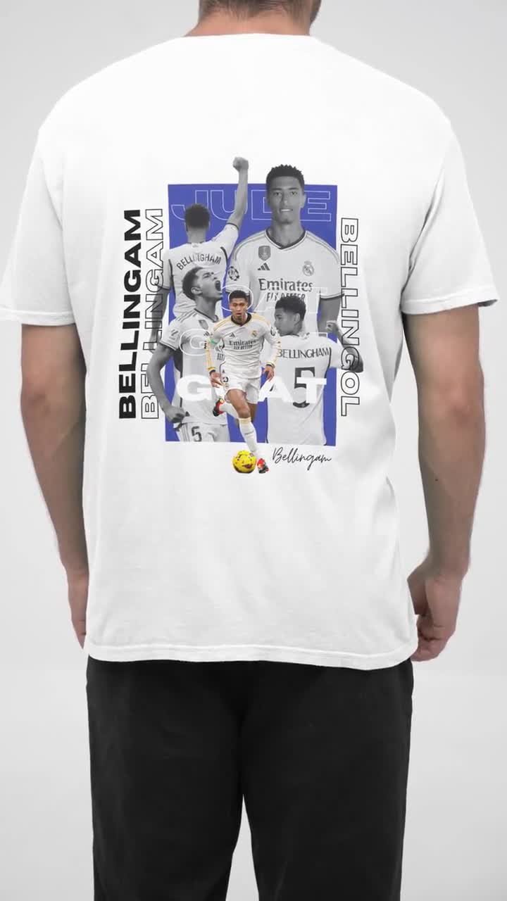 ベリンガムTシャツデザイン / マドリードPNGデザイン / PNGポスター