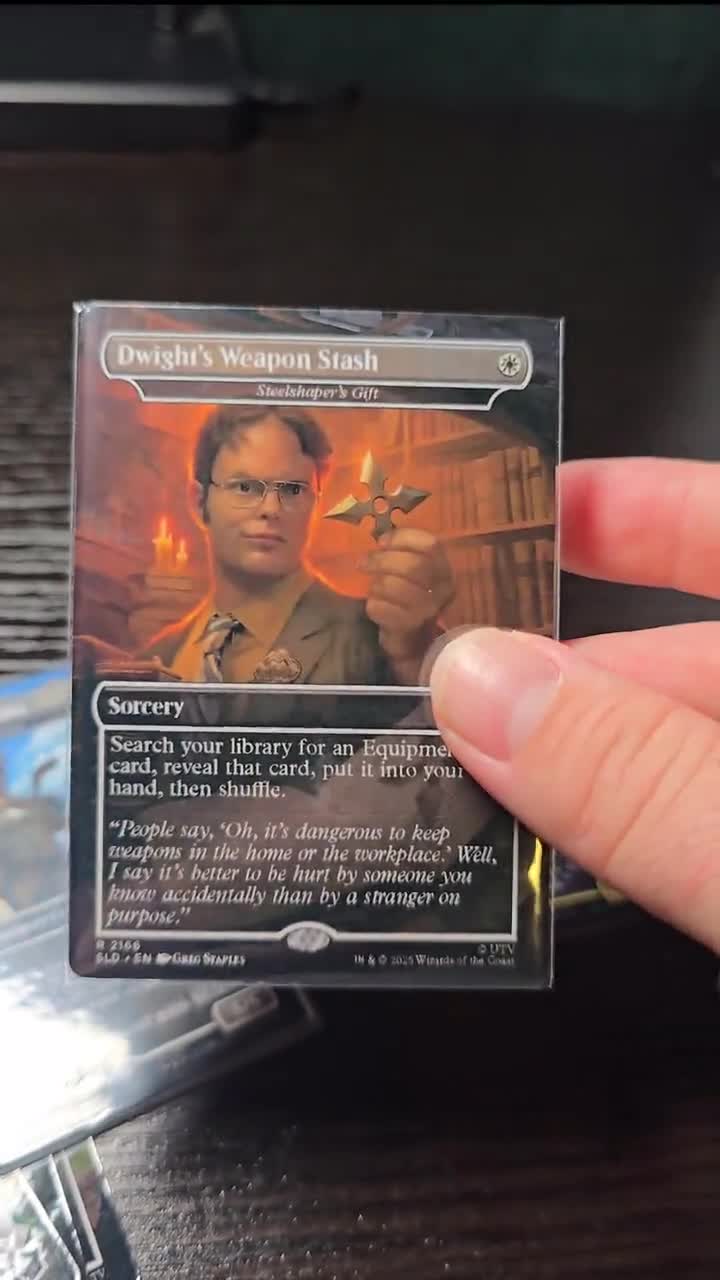The Office Dwights Destiny Secret Lair Magic the Gathering PROXIES