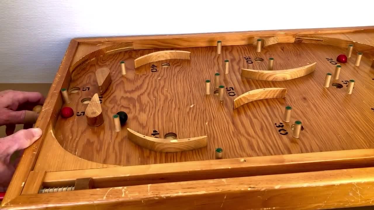 ミッドセンチュリー ティボリ スタイル バガテル ピンボール ゲーム