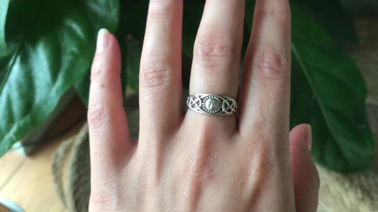 Solstice Sterling Silver Ring