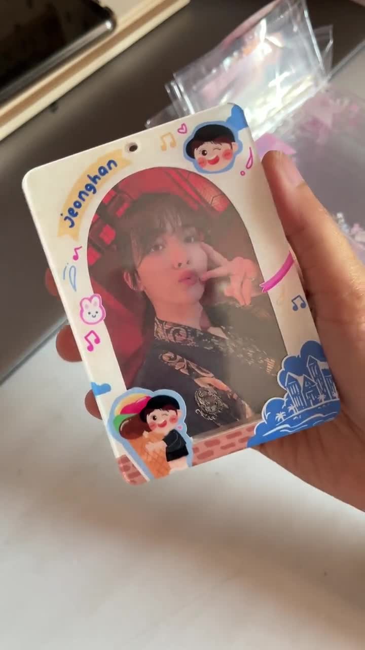 Seventeen Nana Tour Acrylic Photocard Holder: SVT Kpop Fan Gift - Etsy
