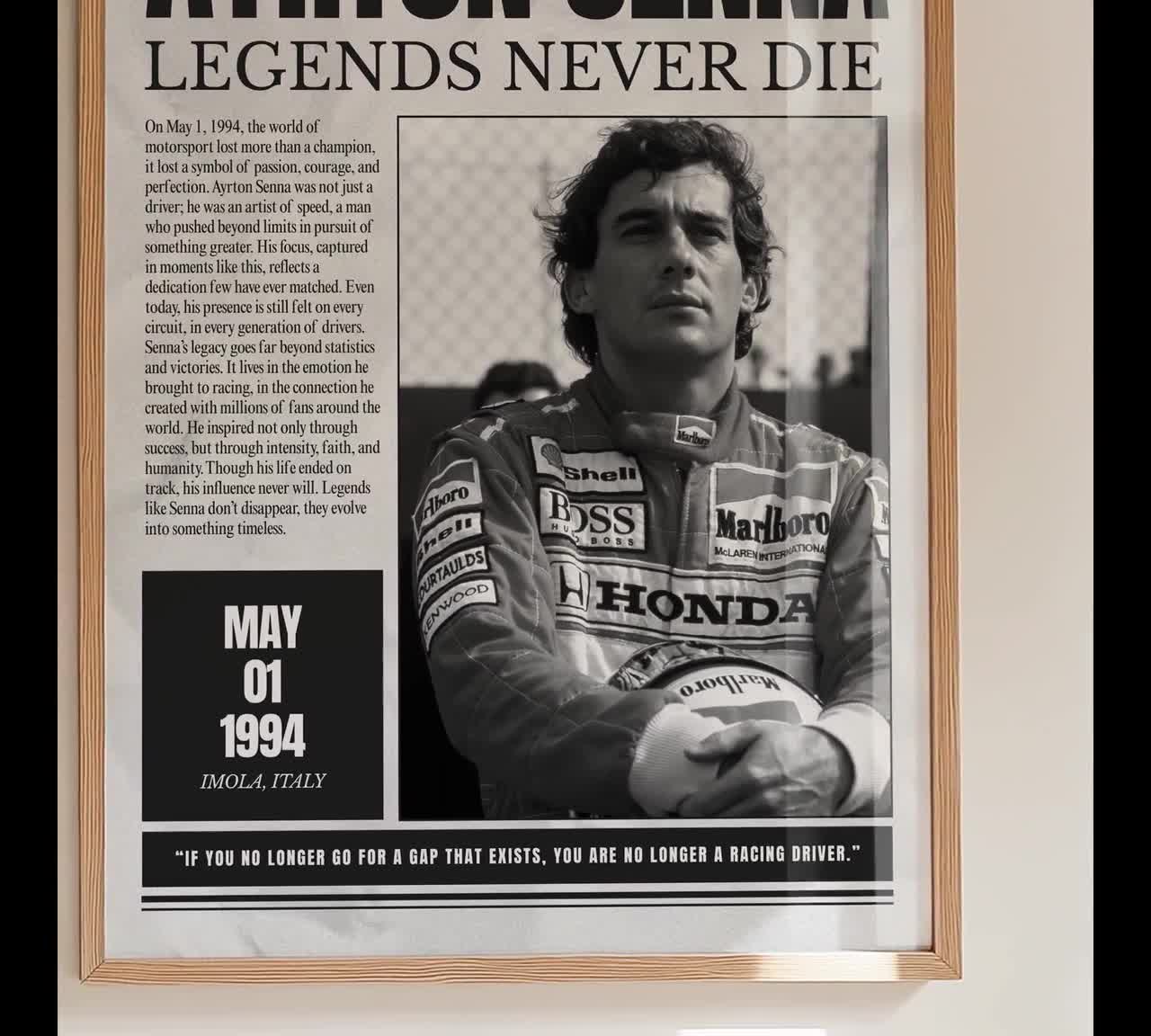Formula 1 Poster, Formula 1 Print, Formula 1 Wall Art, Formula One