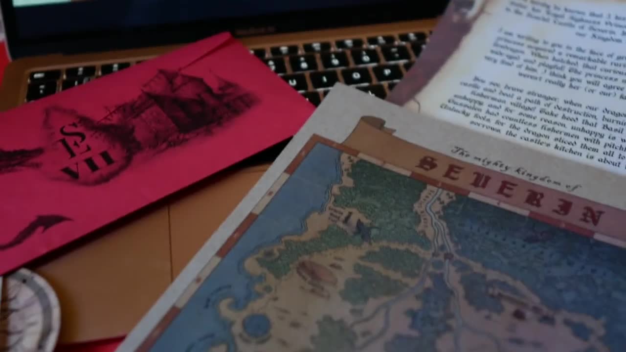 Scarlet Envelope. Tale of a Golden Dragon. Magical Tabletop Puzzle Game —  Scarlet Envelope