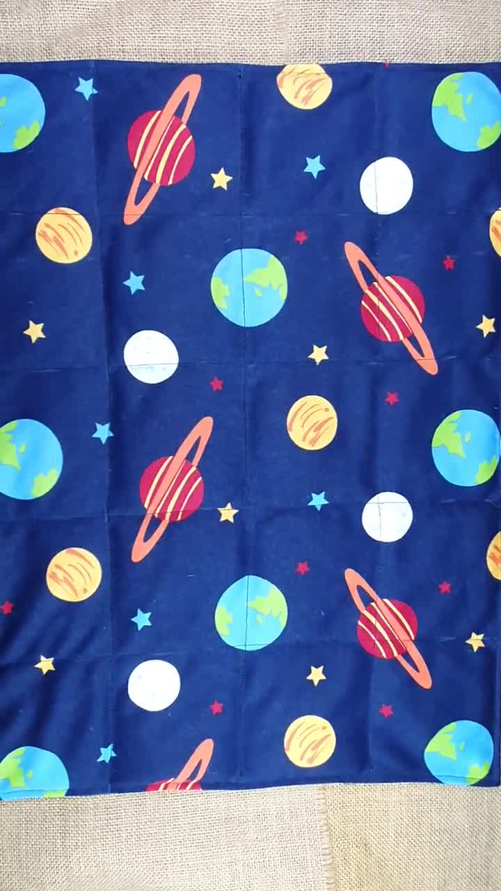Sensory Weighted Lap Pad for Kids, Anxiety Relief, Space Theme video poster