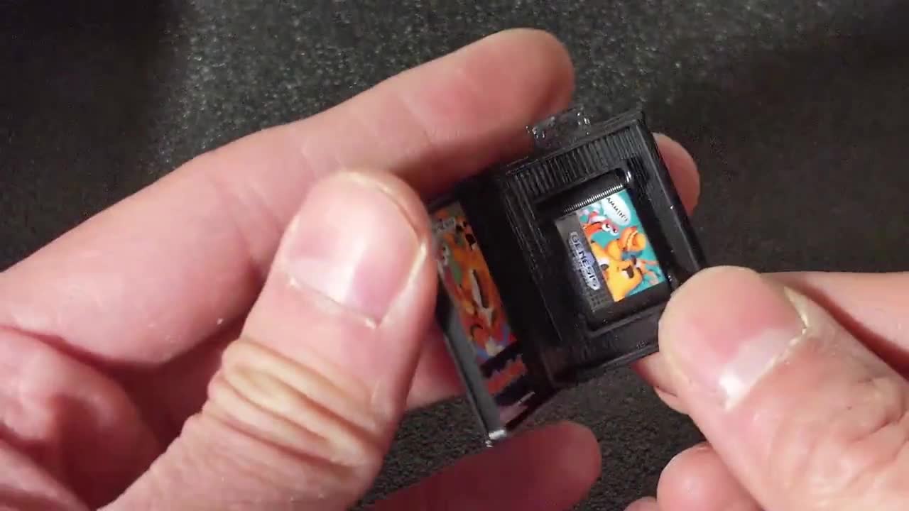 Mini Genesis games and cases in 1:6 and 1/3 scale, retro gaming video game  prop